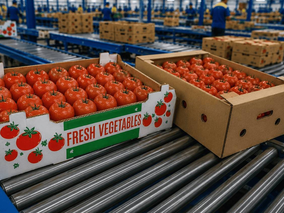 Vegetable Export Cartons: Ventilation, Moisture Resistance, and Strong Packaging Design